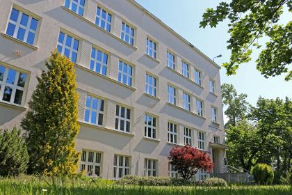 roślinność na kampusie Ogrody Uniwersytetu Przyrodniczego w Poznaniu