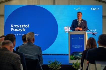 otwarcie elektrowni fotowoltaicznej Rokietnica na terenie Uniwersytetu Przyrodniczego w Poznaniu