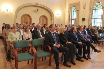 Uroczystość wręczenia nominacji nowym kierownikom katedr oraz pożegnania osób kończących swoją karierę