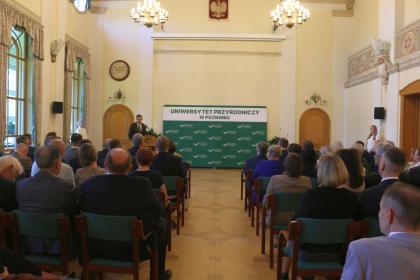 Uroczystość wręczenia nominacji nowym kierownikom katedr oraz pożegnania osób kończących swoją karierę