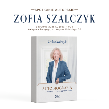 Grafika spotkanie autorskie z Zofią Szalczyk