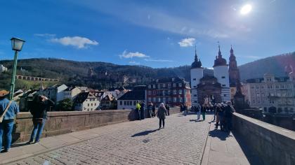 Autorka podczas wyjazdu studyjnego