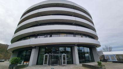 Autorka podczas wyjazdu studyjnego