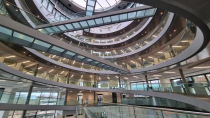 Autorka podczas wyjazdu studyjnego