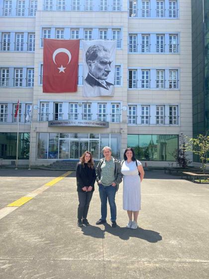 Autorka na stażu naukowym