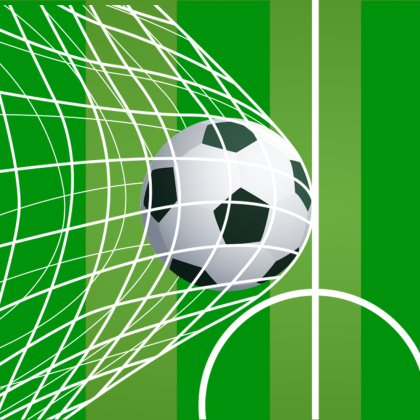 grafika z piłką nożną 