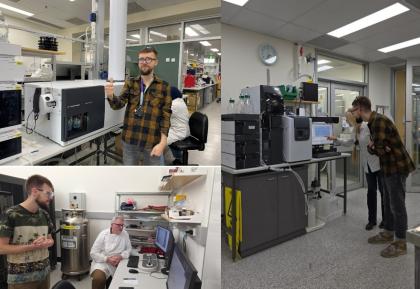 Autorka na stażu naukowym