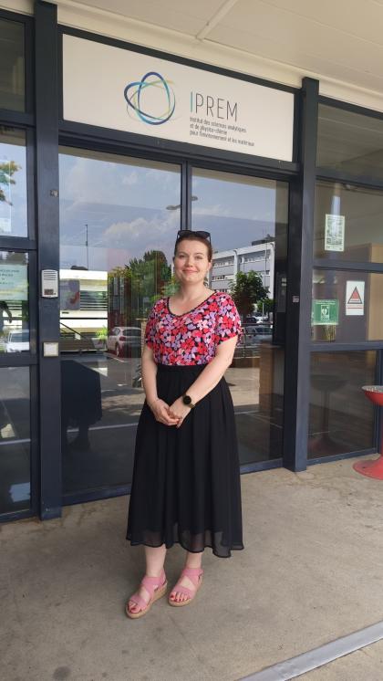 Autorka na stażu naukowym