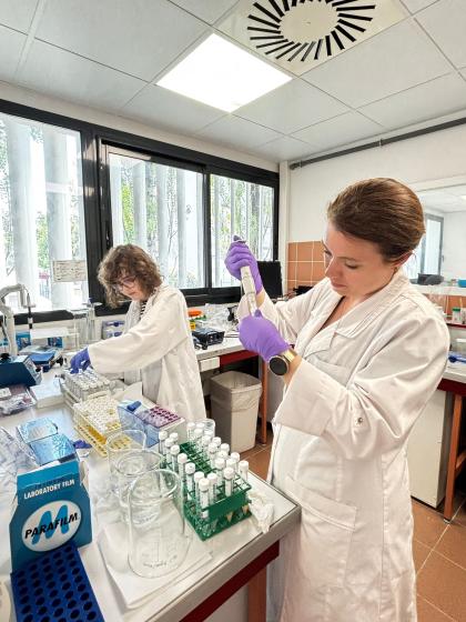 Autorka na stażu naukowym