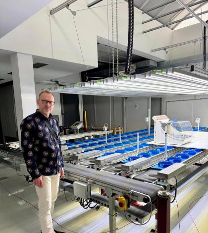 Autor podczas wizyty studyjnej 