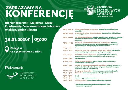 konferencja bioroznorodnosc krajobraz gleba