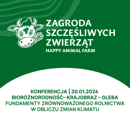 Fundamenty Zrównoważonego Rolnictwa w obliczu zmian klimatu - grafika konferencja