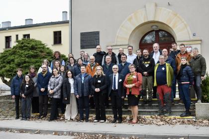 Grupa osób podczas spotkania ERFONET w Poznaniu (25–26 marca 2026)