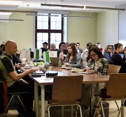 Grupa osób podczas spotkania ERFONET w Poznaniu (25–26 marca 2026)