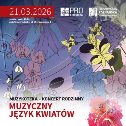 muzyczny język kwiatów - grafika