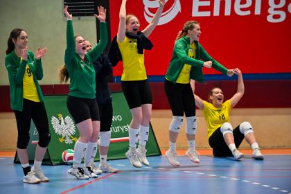 siatkarki podczas meczu