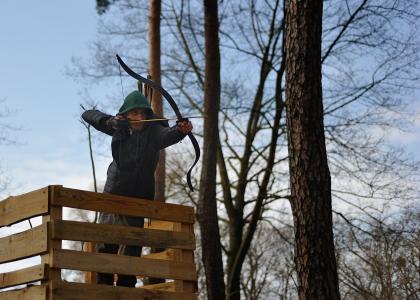 Uczestnicy XI Turnieju Łuczniczego o Puchar Dziekana WLTD UPP 