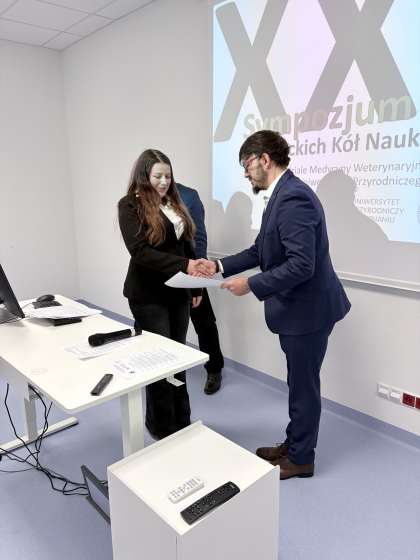 Laureatka nagrody specjalnej PTZ