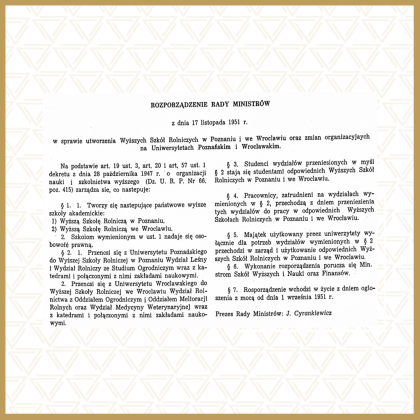 Rozporządzenie powołujące WSR