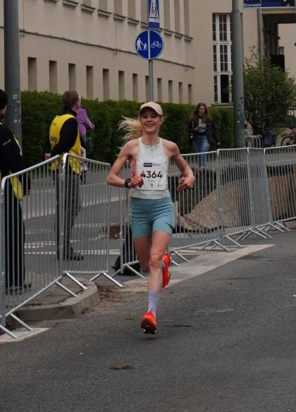 Naukowczyni UPP podczas 18. PKO Poznań półmaraton