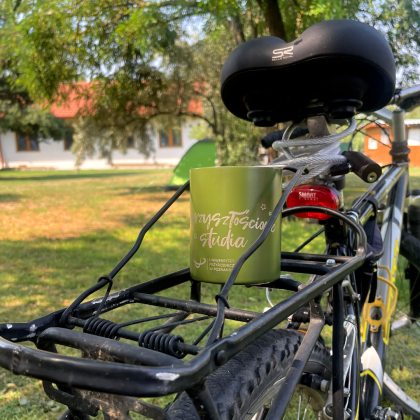 kubek upp na bagażniku roweru