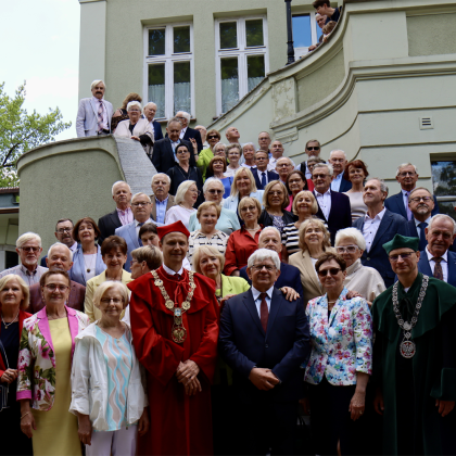 Uczesnicy jubileuszowego zjazdu