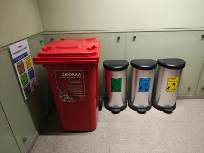śmietniki do segregacji śmieci