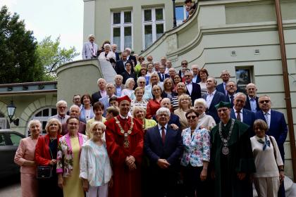 Uczestnicy jubileuszowego zjazdu