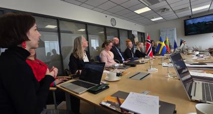 Uczestnicy spotkania w Tallinie 