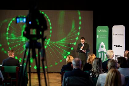 uczestnicy wydarzenia: DemoDay #3 w ramach projektu „Laboratorium Innowatora – Strefa Kreatywnych Pomysłów”