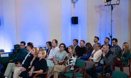 uczestnicy wydarzenia: DemoDay #3 w ramach projektu „Laboratorium Innowatora – Strefa Kreatywnych Pomysłów”