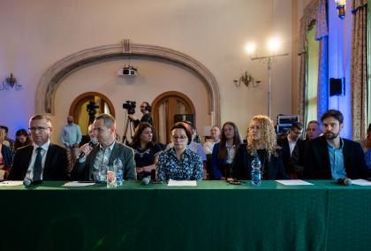 uczestnicy wydarzenia: DemoDay #3 w ramach projektu „Laboratorium Innowatora – Strefa Kreatywnych Pomysłów”