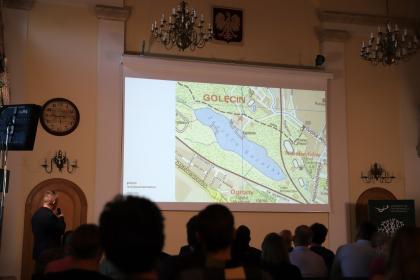 Uczestnicy debaty o przyszłości Golęcina na UPP