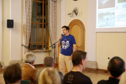 Uczestnicy debaty o przyszłości Golęcina na UPP